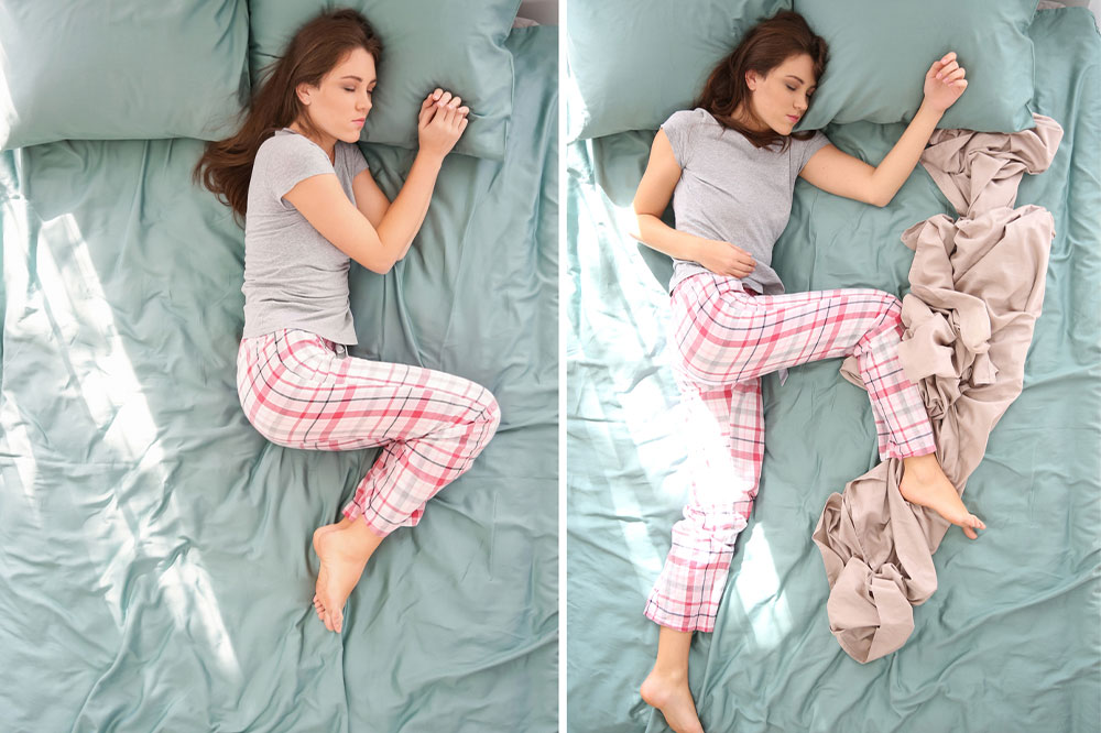 Effects of Sleeping Positions on Sleep